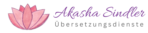 Akasha Sindler Übersetzungsdienste